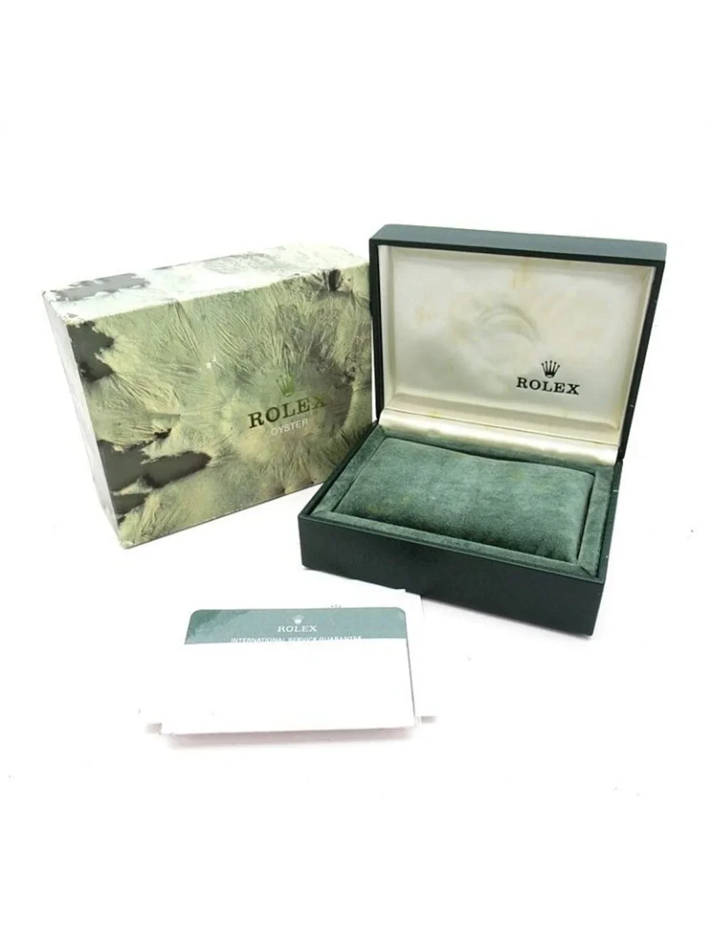 Rolex Datejust Watch Box 18k Yellow Gold SS Champagne